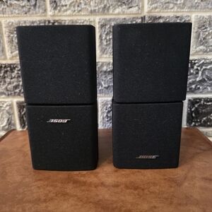 Bose Double Dual Cube Direct Reflect Speakers Lifestyle Acoustimass Surround